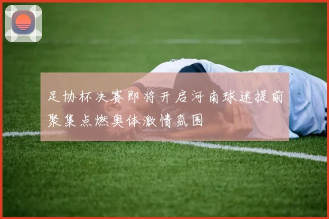 足协杯决赛即将开启河南球迷提前聚集点燃奥体激情氛围